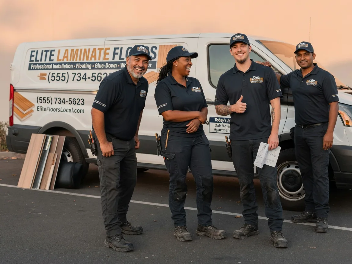 Laminate flooring installation company in Pacific Junction, IA